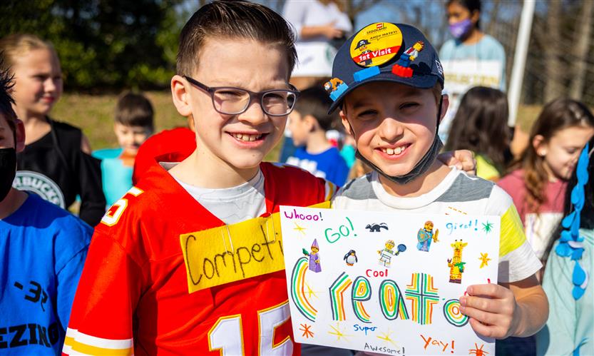Students dress up